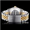 Image 3 : Rolex YG/SS DateJust Diamond 36MM Wristwatch
