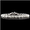 Image 1 : 14K Gold 3.00ctw Diamond Bracelet