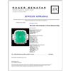 Image 4 : 18K Gold 7.93ct Emerald & 1.67ctw Diamond Ring