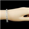 Image 3 : 14K Gold 2.82ctw Diamond Bracelet