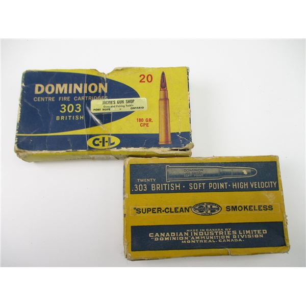DOMINION .303 BRITISH AMMO