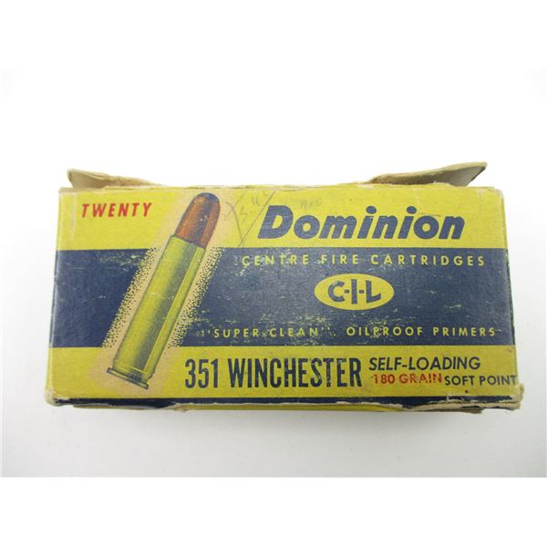 DOMINION .351 WIN AMMO