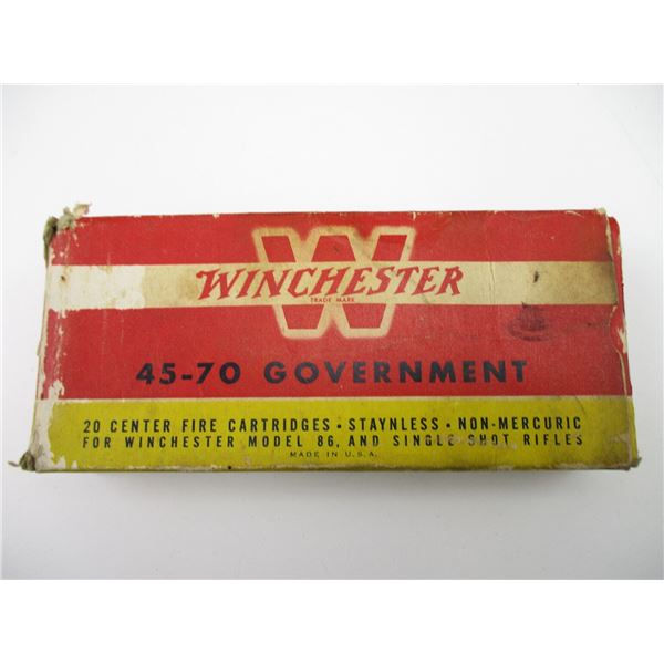 WINCHESTER 45-70 GOVT AMMO