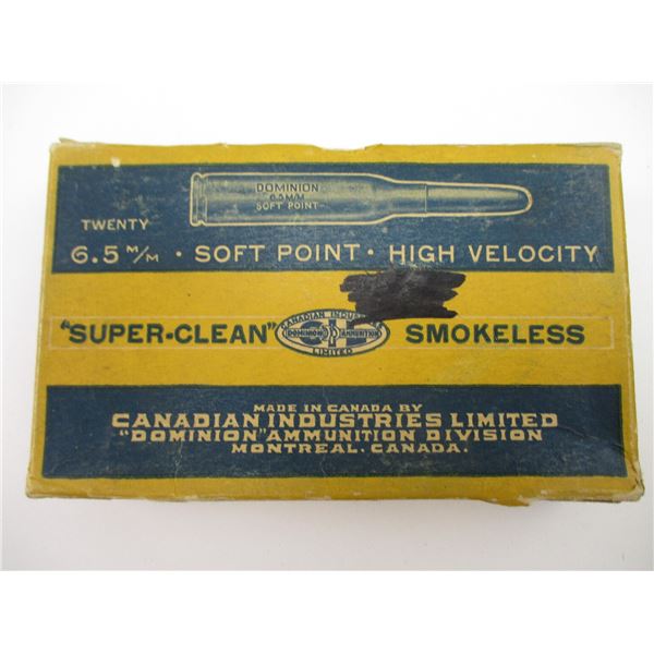 DOMINION 6.5MM COLLECTIBLE AMMO