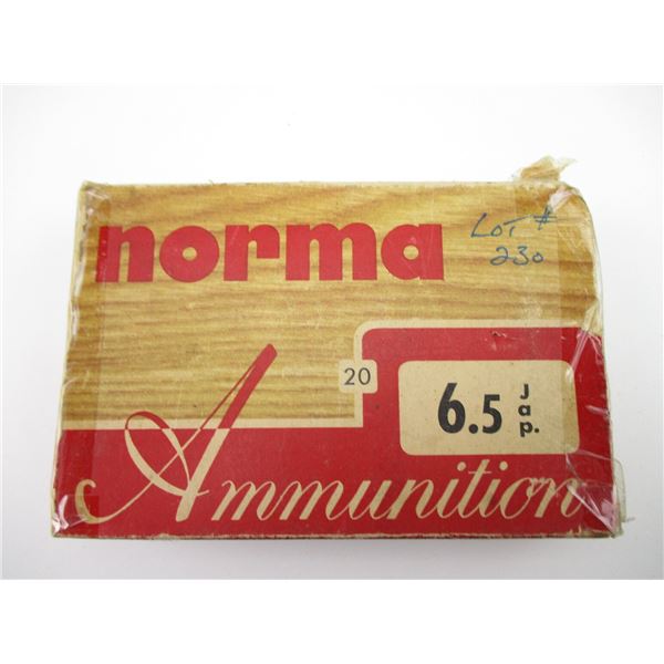 NORMA 6.5 JAP COLLECTIBLE AMMO
