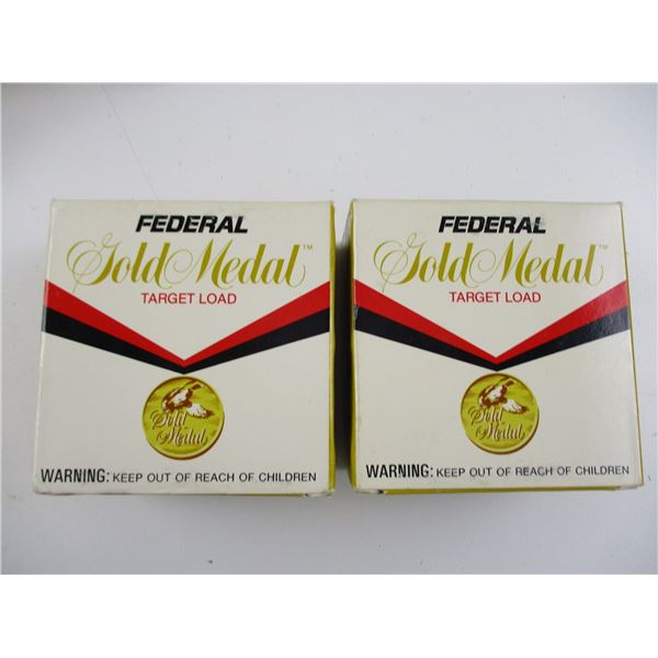 FEDERAL GOLD MEDAL 12 GA SHOTSHELLS
