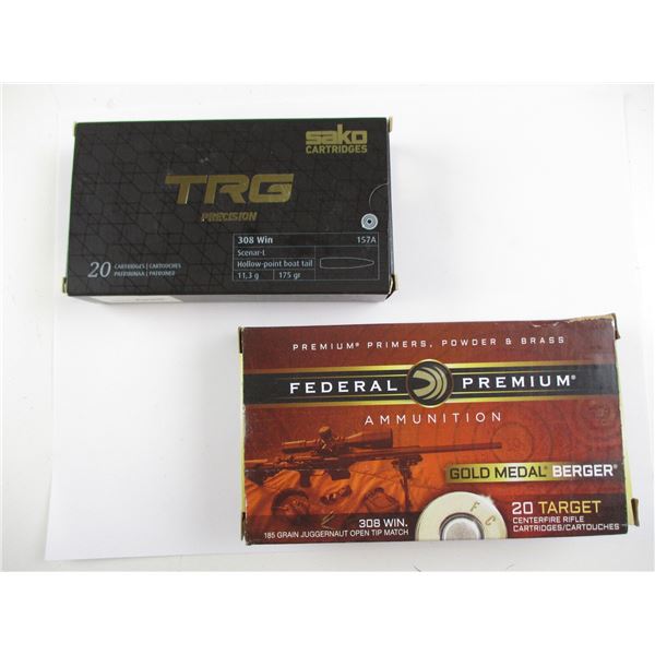 ASSORTED .308 WIN AMMO
