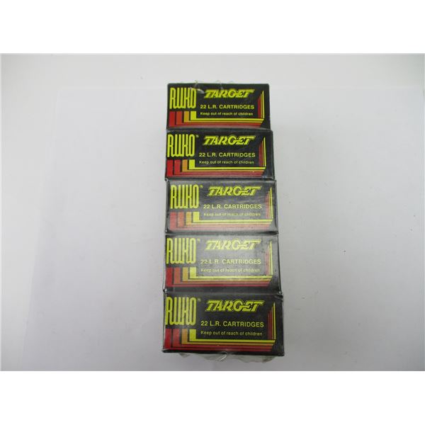 RUKO TARGET .22 LR AMMO
