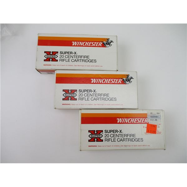 WINCHESTER SUPER-X 30-30 AMMO LOT