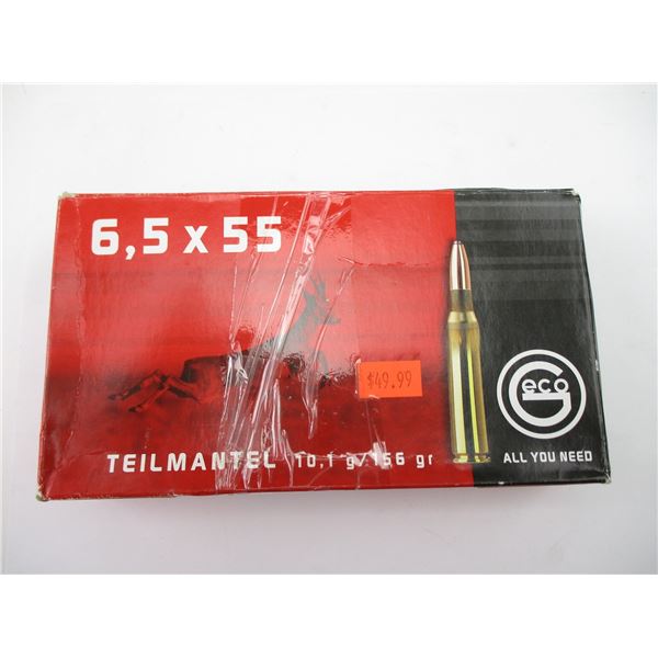 6.5X55MM AMMO LOT