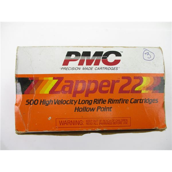 PMC ZAPPER22 .22 AMMO LOT