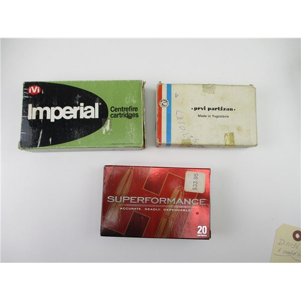 ASSORTED 6.5X55MM AMMO LOT