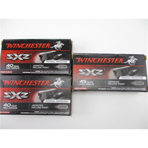 ASSORTED WINCHESTER SXZ AMMO LOT
