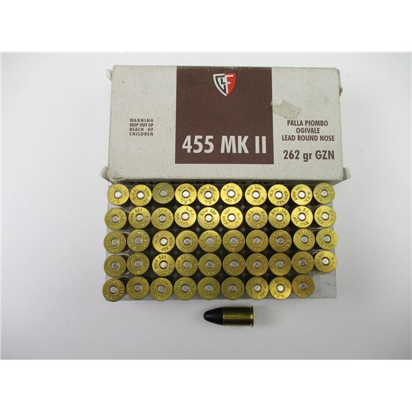 FIOCCHI .455 MKII AMMO LOT