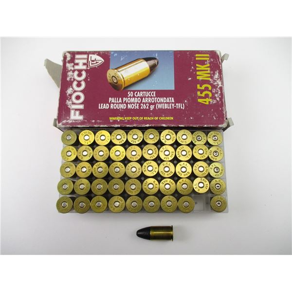 FIOCCHI .455 MKII AMMO LOT