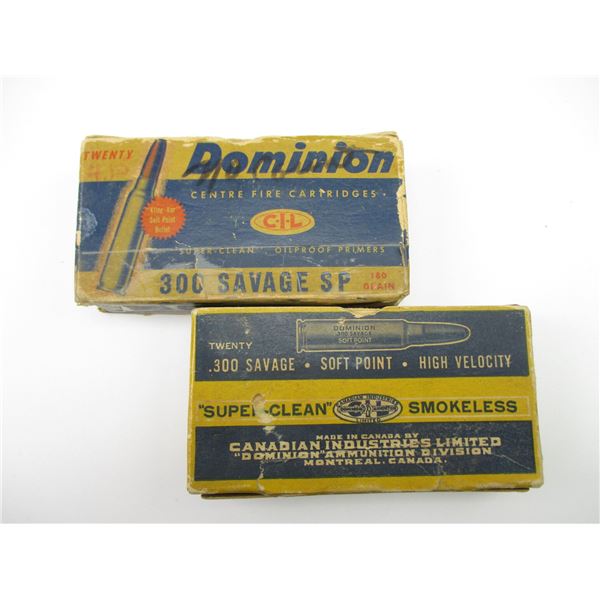 ASSORTED .300 SAVAGE AMMO LOT