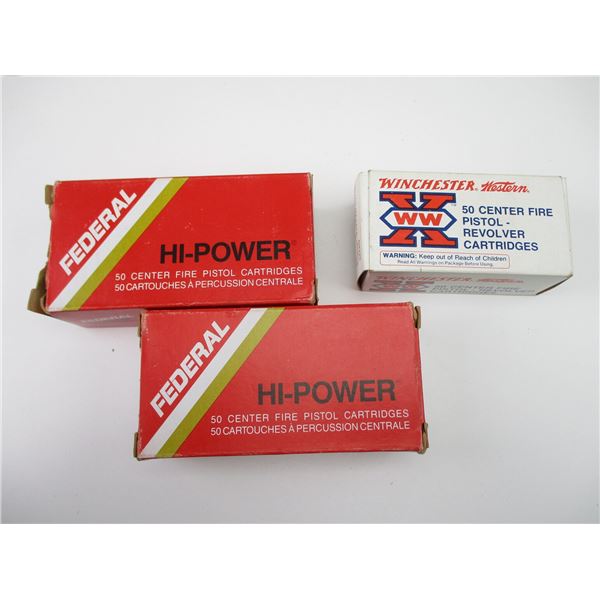 ASSORTED .38 SPECIAL AMMO LOT