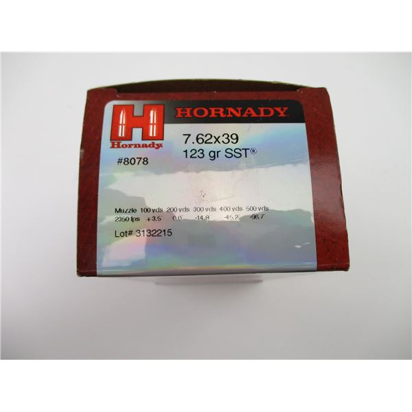 HORNADY 7.62X39 AMMO
