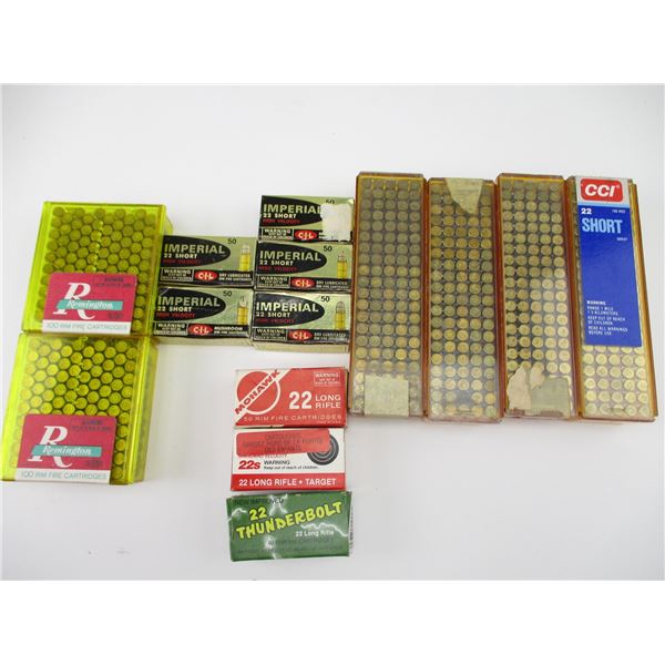 ASSORTED .22 AMMO LOT