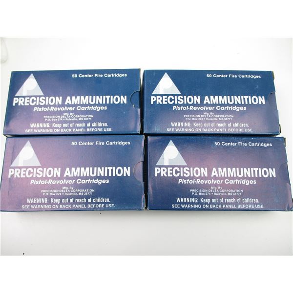 PRECISION AMMUNITION .38 SPECIAL LOT