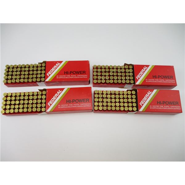 FEDERAL HI-POWER .38 SPECIAL AMMO LOT