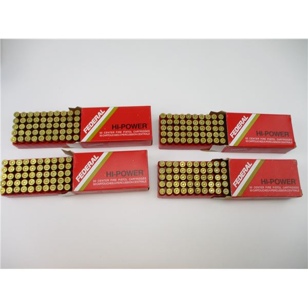 FEDERAL HI-POWER .38 SPECIAL AMMO LOT