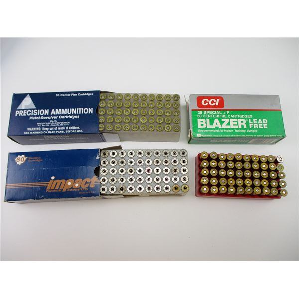 ASSORTED .38 SPECIAL AMMO LOT