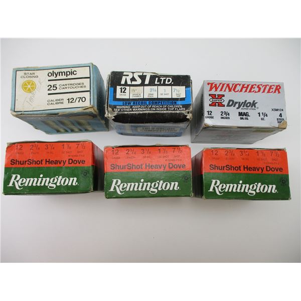 ASSORTED 12 GAUGE SHOTSHELL LOT