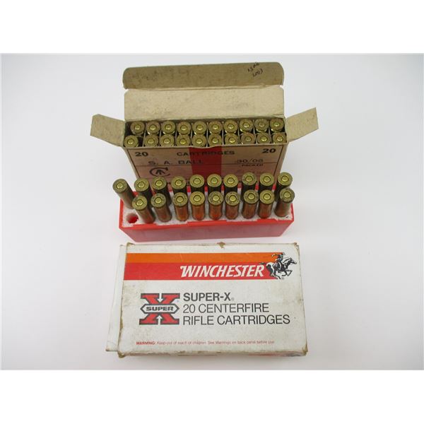 ASSORTED 30-06 AMMO LOT