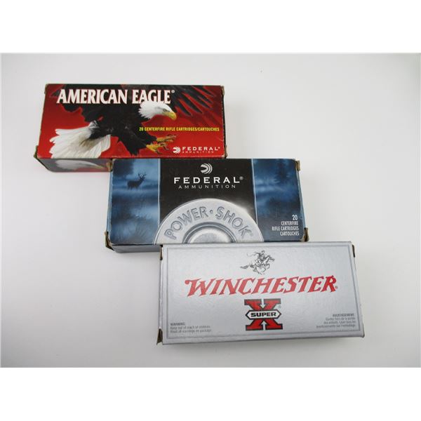 ASSORTED 22-250 REM AMMO LOT