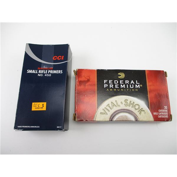 ASSORTED AMMO & PRIMER LOT