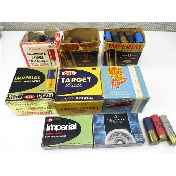 ASSORTED 12 GAUGE SHOTSHELL LOT