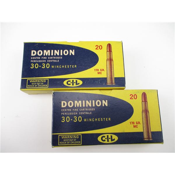 DOMINION 30-30 WIN AMMO