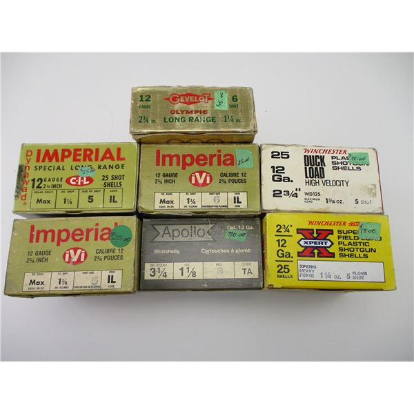 ASSORTED 12 GAUGE SHOTSHELL LOT