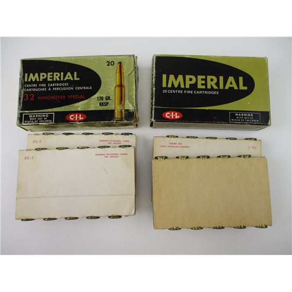 IMPERIAL .32 WIN SPECIAL AMMO LOT