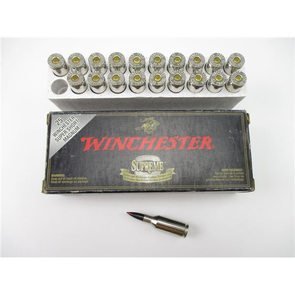 WINCHESTER SUPREME .25 WSSM AMMO