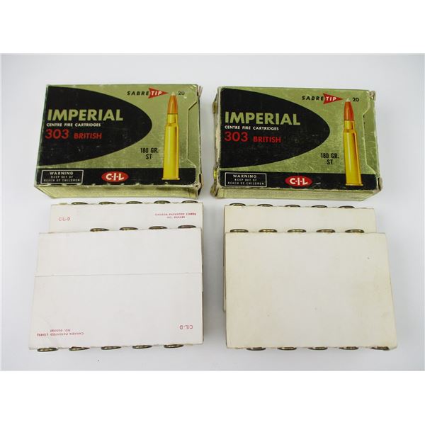 IMPERIAL .303 BRITISH AMMO LOT