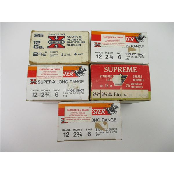 ASSORTED 12 GAUGE SHOTSHELL LOT