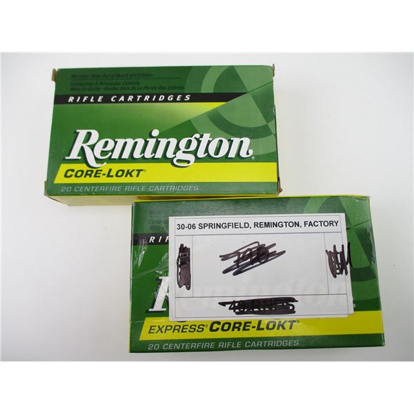 REMINGTON 30-06 SPRINGFIELD AMMO LOT