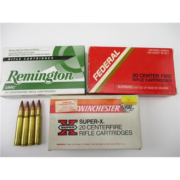 ASSORTED 30-06 SPRINGFIELD AMMO LOT