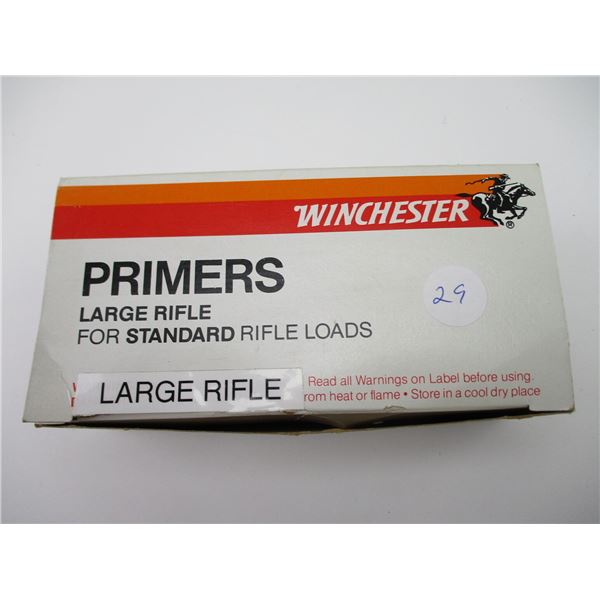 WINCHESTER LARGE RIFLE PRIMERS