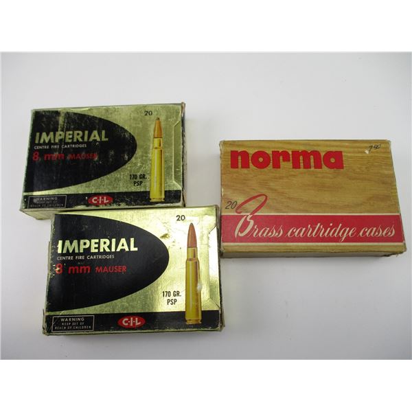 ASSORTED 8MM MAUSER AMMO