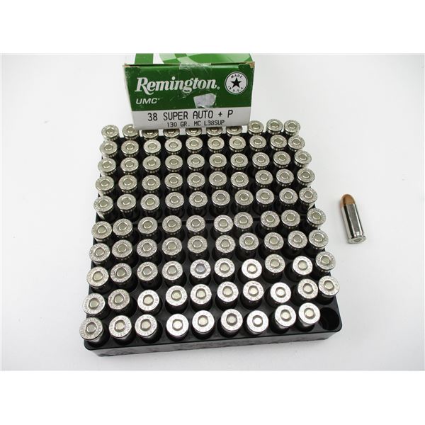REMINGTON UMC .38 SUPER AUTO AMMO
