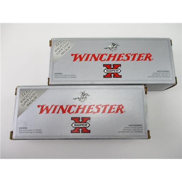 WINCHESTER SUPER-X .223 WSSM AMMO