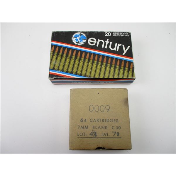 ASSORTED AMMO AND BLANKS LOT