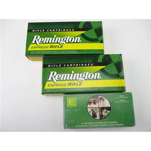 ASSORTED .222 REM AMMO