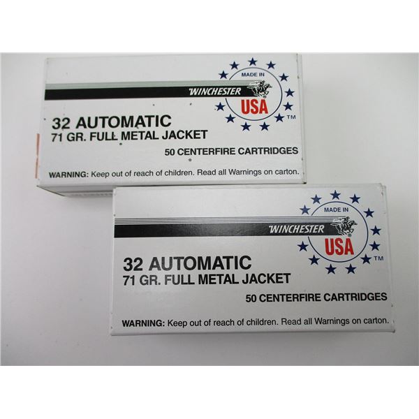 WINCHESTER .32 ACP AMMO