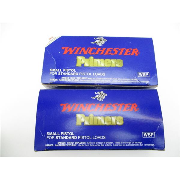 WINCHESTER SMALL PISTOL PRIMERS