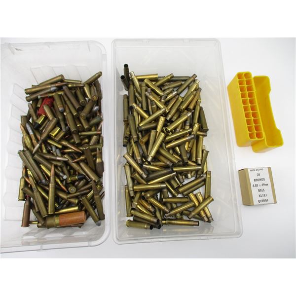 ASSORTED RELOADED & FACTORY AMMO LOT