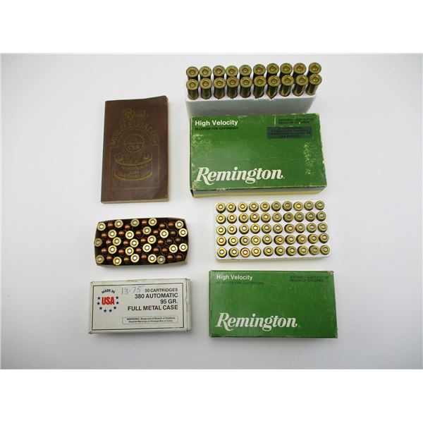 ASSORTED RELOADED AMMO LOT